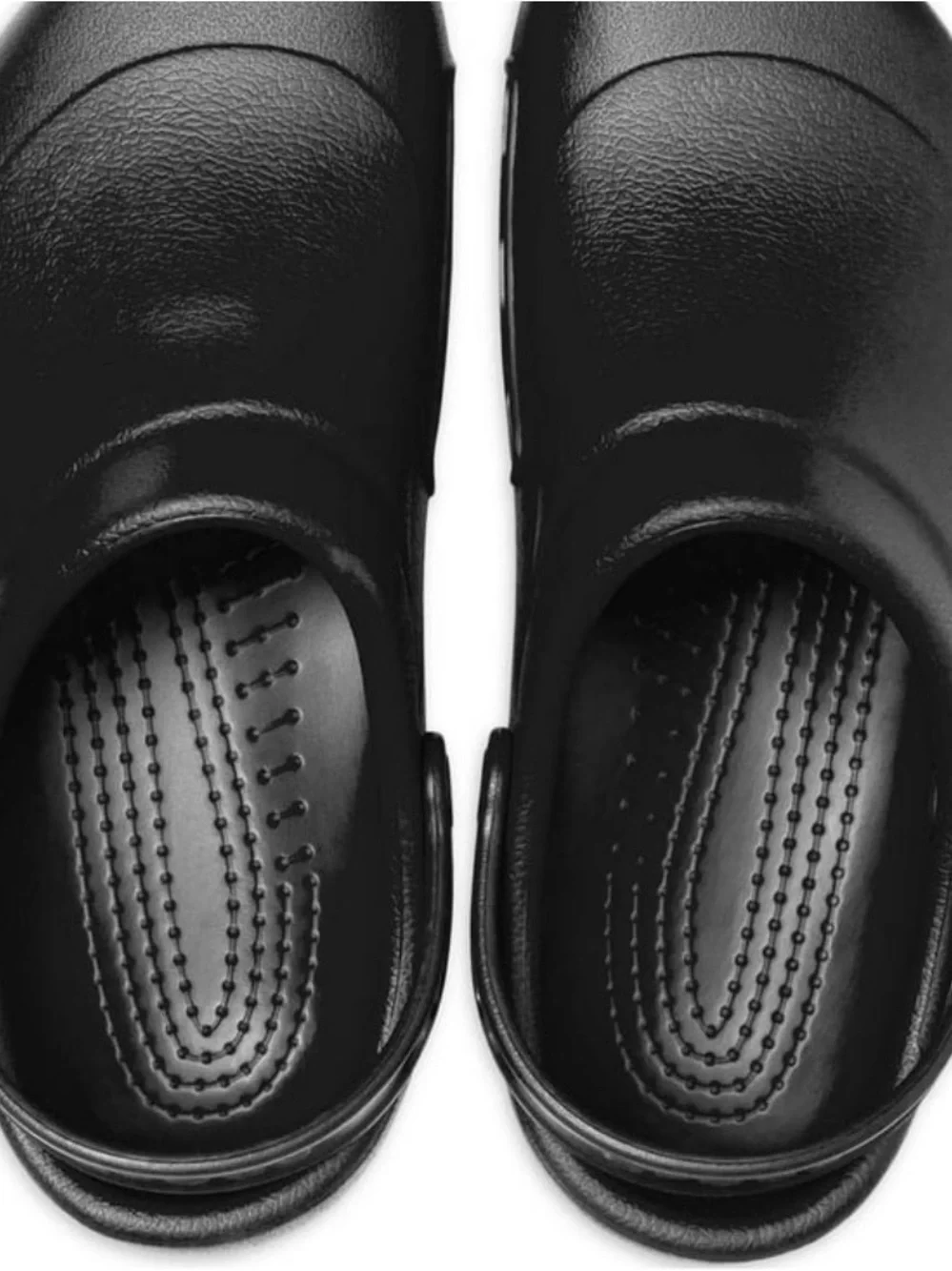 Crocs At Work Bistro Slip Resistant Clogs Black Men’s 10 Women’s 12 NWOB